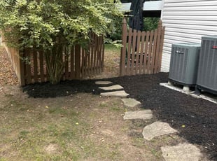 Landscaping by Robert Hatton for Gerald F. in Stafford, VA