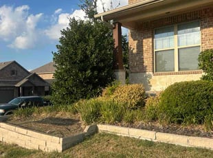 Weeding by Juan Garcia for Amanbir S. in Garland, TX