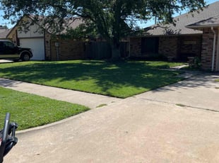 Ben A.'s Lawn Mowing service result
