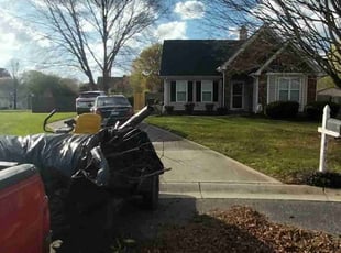 Leaf Removal by Timothy Pannell for Pia H. in High Point, NC