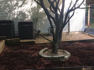 Mulching by Markeiven Ogburn for Veronica A. in Fayetteville, GA