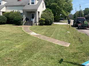 Karis W.'s Yard Cutting service result