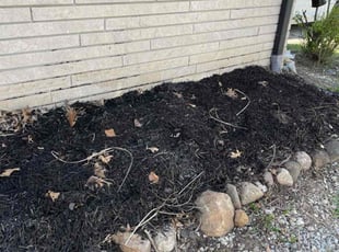 Mulching by John Sanders for K. in Indianapolis, IN