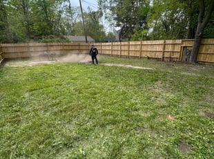 Leaf Removal by Keith Cassel for Richard G. in Gary, IN