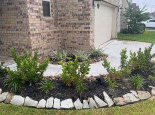 Weeding by Joe Gamache for ANN C. in Porter, TX