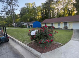 Kristen h.'s Yard Cutting service result