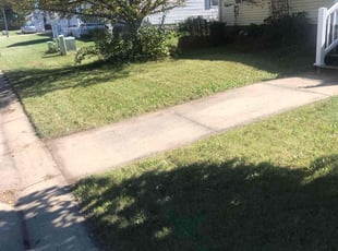 Yiling Z.'s Lawn Mowing Service service result