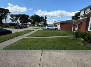 Janie W.'s Lawn Mowing service result