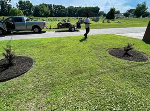 Mulching by James Mozelle for Keith R. in Hampton, VA