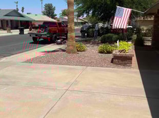 Leaf Removal by Jonathan Bell for Robert S. in Mesa, AZ