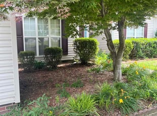 Weeding by Russell Miller for Frances A. in Concord, NC