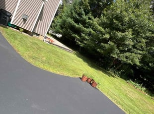 Christina F.'s Lawn Mowing service result