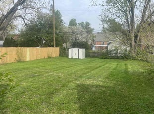 angela p.'s Yard Cutting service result