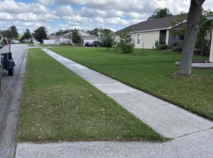 Ashton J.'s Lawn Care service result