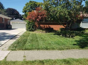 melonie c.'s Lawn Service service result