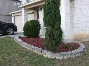 Bush Trimming by Bryan May for Heather A. in San Antonio, TX