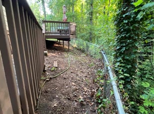 Leaf Removal by C.J. Cooley for Pete L. in Acworth, GA