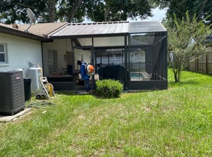 Bush Trimming by Feliciano Perez for Jesse W. in Temple Terrace, FL