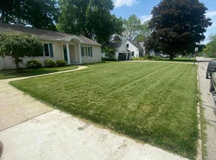 Kristen L.'s Lawn Mowing Service service result
