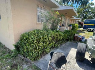 Bush Trimming by Marcus Major for Isaac C. in Opa-locka, FL