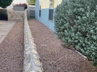 Weeding by Arturo Lopez for Mary Lou M. in El Paso, TX