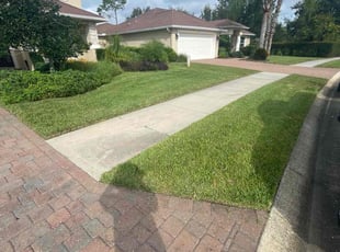 Christopher m.'s Lawn Care service result