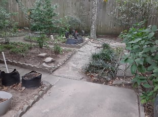 Leaf Removal by Angelo Herrera for Connie B. in Houston, TX