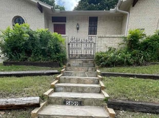 Landscaping by Jackie Sanchez for Michael J. in Dallas, TX
