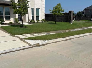 Juliee C.'s Lawn Mowing service result