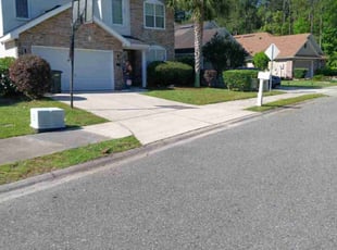 Jackie B.'s Yard Cutting service result
