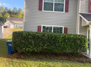 Bush Trimming by Jeffrey Curtis for Sue H. in Fairburn, GA