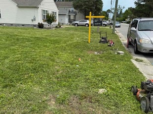 Leaf Removal by Shayron Jones for James W. in Suffolk, VA