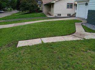 Sharon L.'s Lawn Service service result