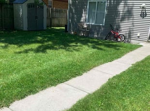 Linda J.'s Lawn Mowing service result