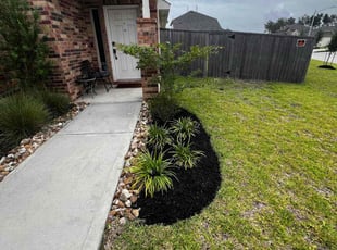 Mulching by Tyler Bancroft for Valerie M. in New Caney, TX