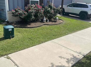 Weeding by Samuel Fogg for Mark G. in Denton, TX