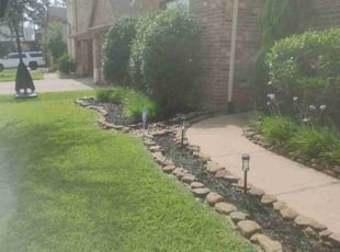 Weeding by James Parga for Brandon R. in Conroe, TX