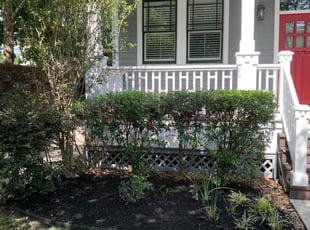 Mulching by Dulce Aguirre for Jeff R. in Houston, TX