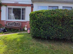 Bush Trimming by Bob Gilbert for cheryl a. in McDonald, PA