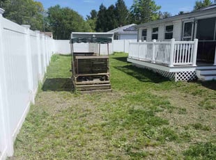 Leaf Removal by Michael Whiting for Donna M. in Hudson, NH