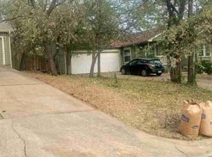 Leaf Removal by Sebastion Hammonds for anthony B. in Austin, TX