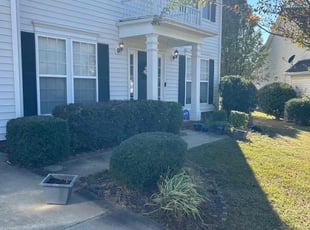 Bush Trimming by Billy Webb for Kathryn W. in Charlotte, NC