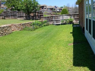 Jessica G.'s Lawn Service service result