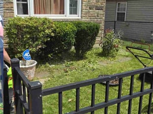 Bush Trimming by Ashley Hughes for Rebecca C. in Coraopolis, PA