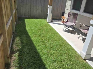 Corey P.'s Lawn Service service result