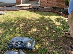 Mulching by Derek Bishop for Charles H. in Simpsonville, SC