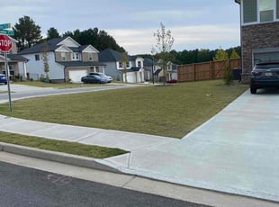 Callie C.'s Yard Cutting service result