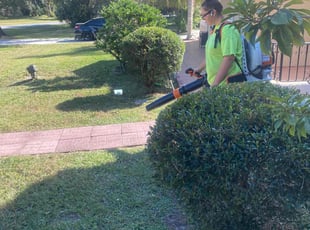 Bush Trimming by Roger Waddle for Maria V. in Kissimmee, FL