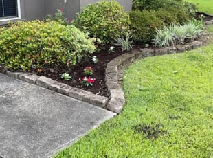 Landscaping by Terry Dorsey for Rawa F. in Prairieville, LA