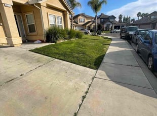 David M.'s Lawn Care service result